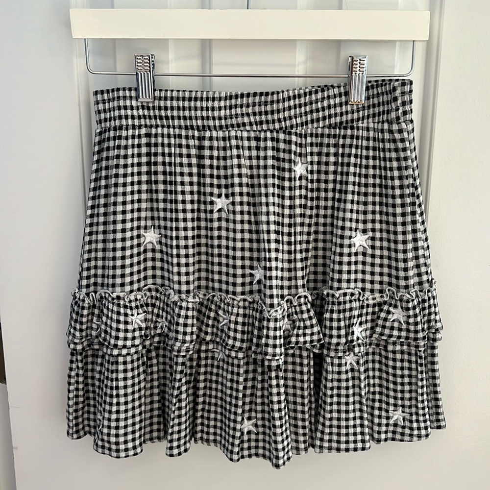 Storia Gingham Skirt